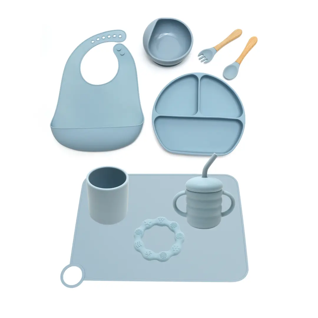 Set de Alimentación Ideal | Sky blue