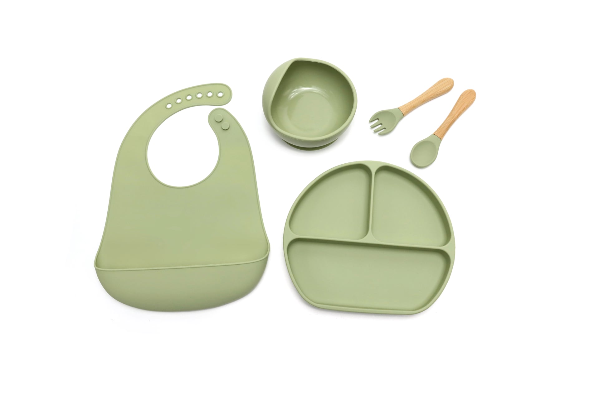 Set de Alimentación Tradicional | Sage Green