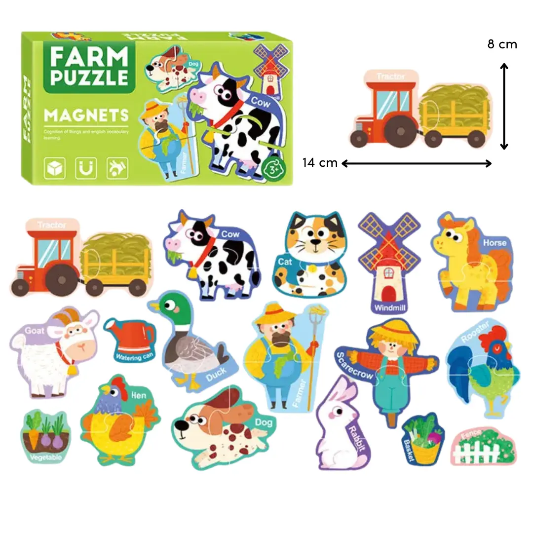 Magnetic Farm Puzzle