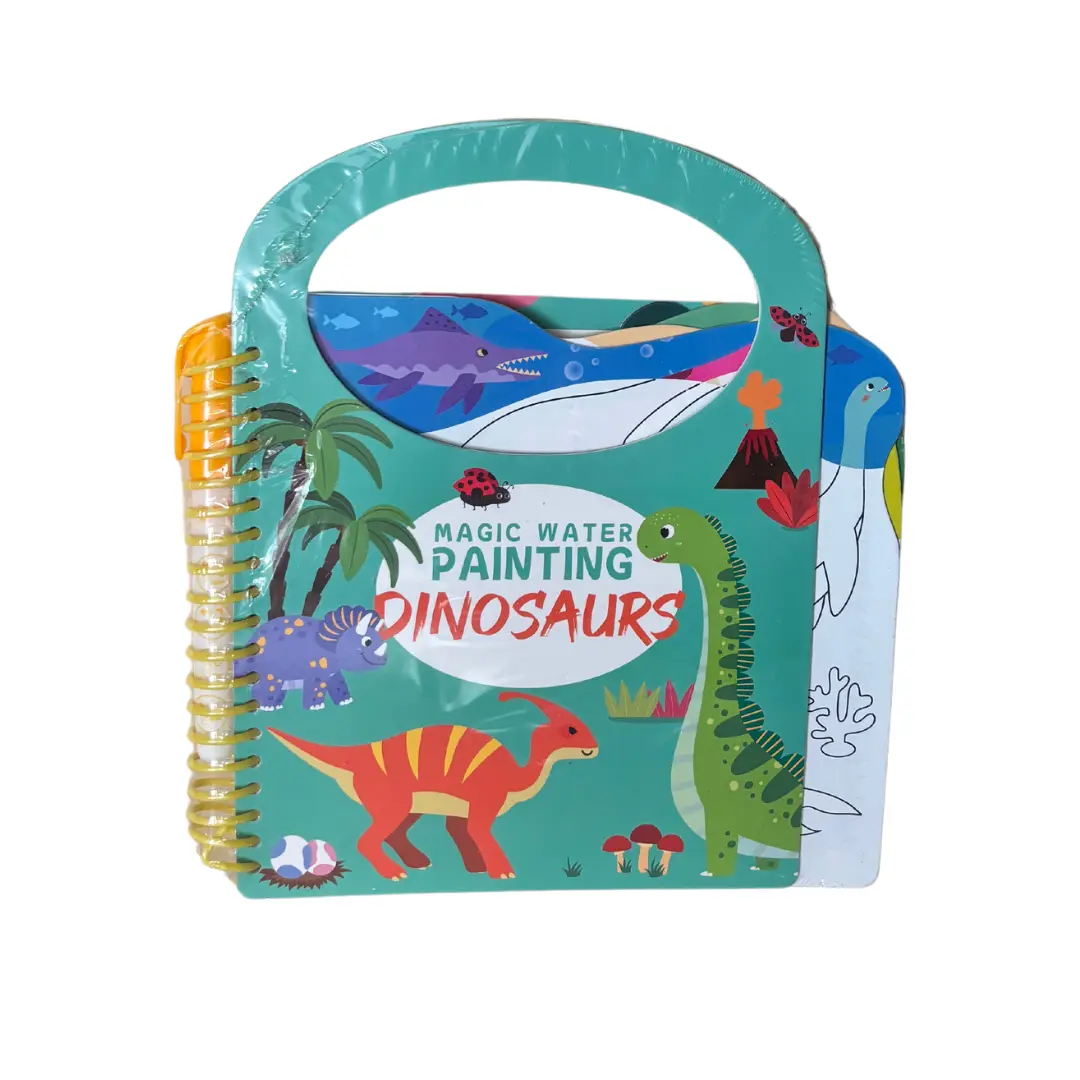 Magic water painting Dinosaurs