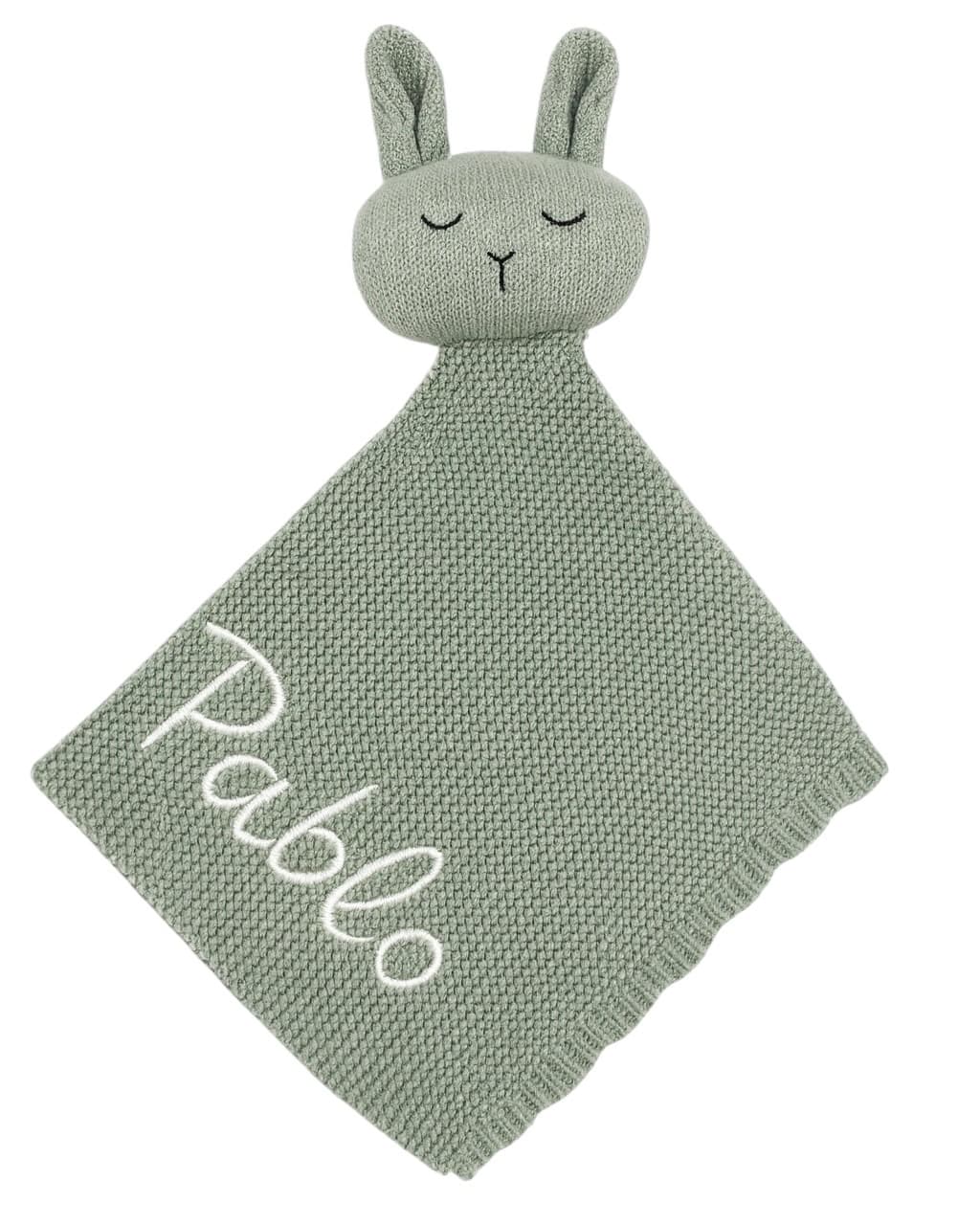 Snuggle Bun Olive Green | Manta de apego Personalizable