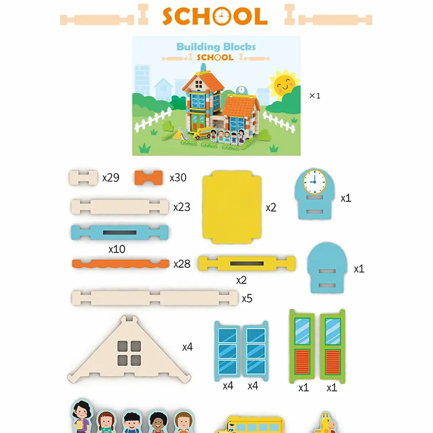 School Set | Arma y Aprende