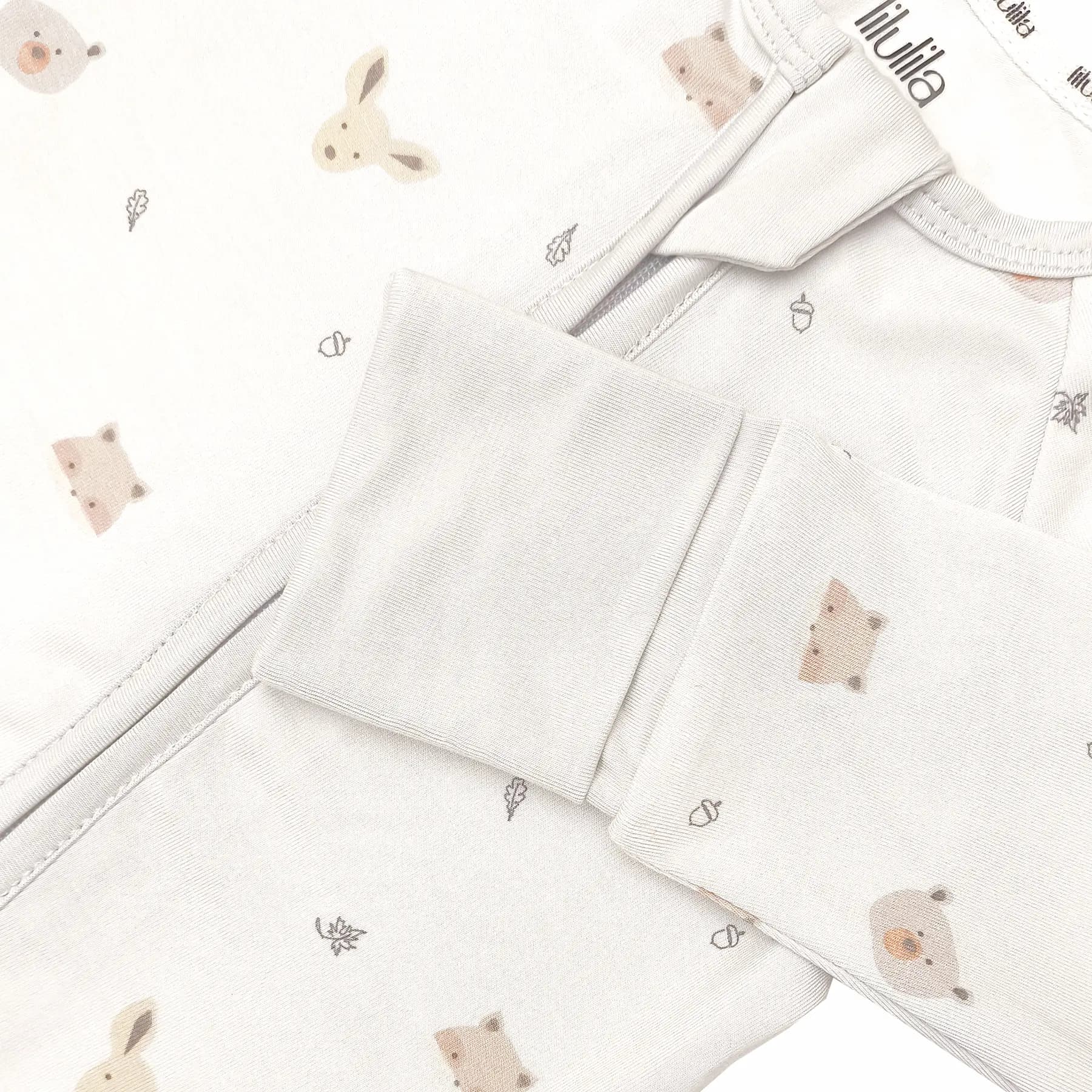 Mameluco con cierre Forest Friends Bamboo