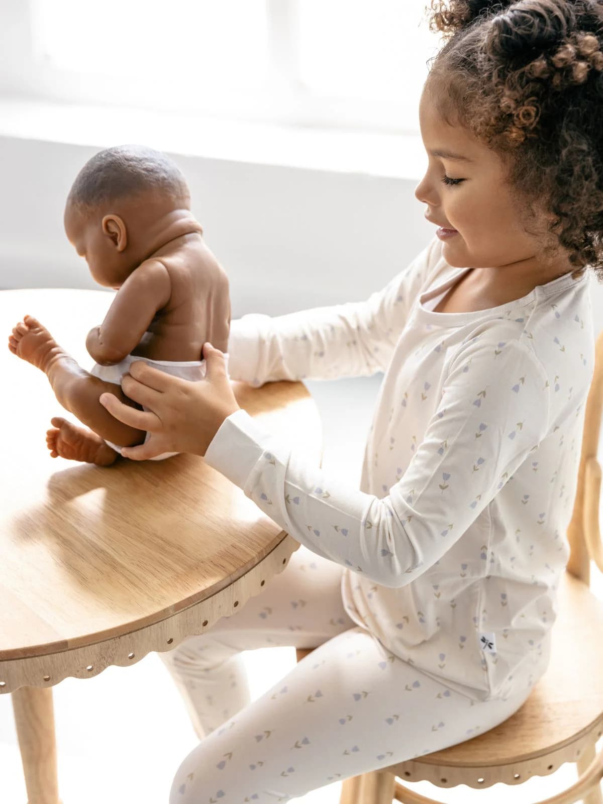 Pijama de dos piezas Tulips Bamboo