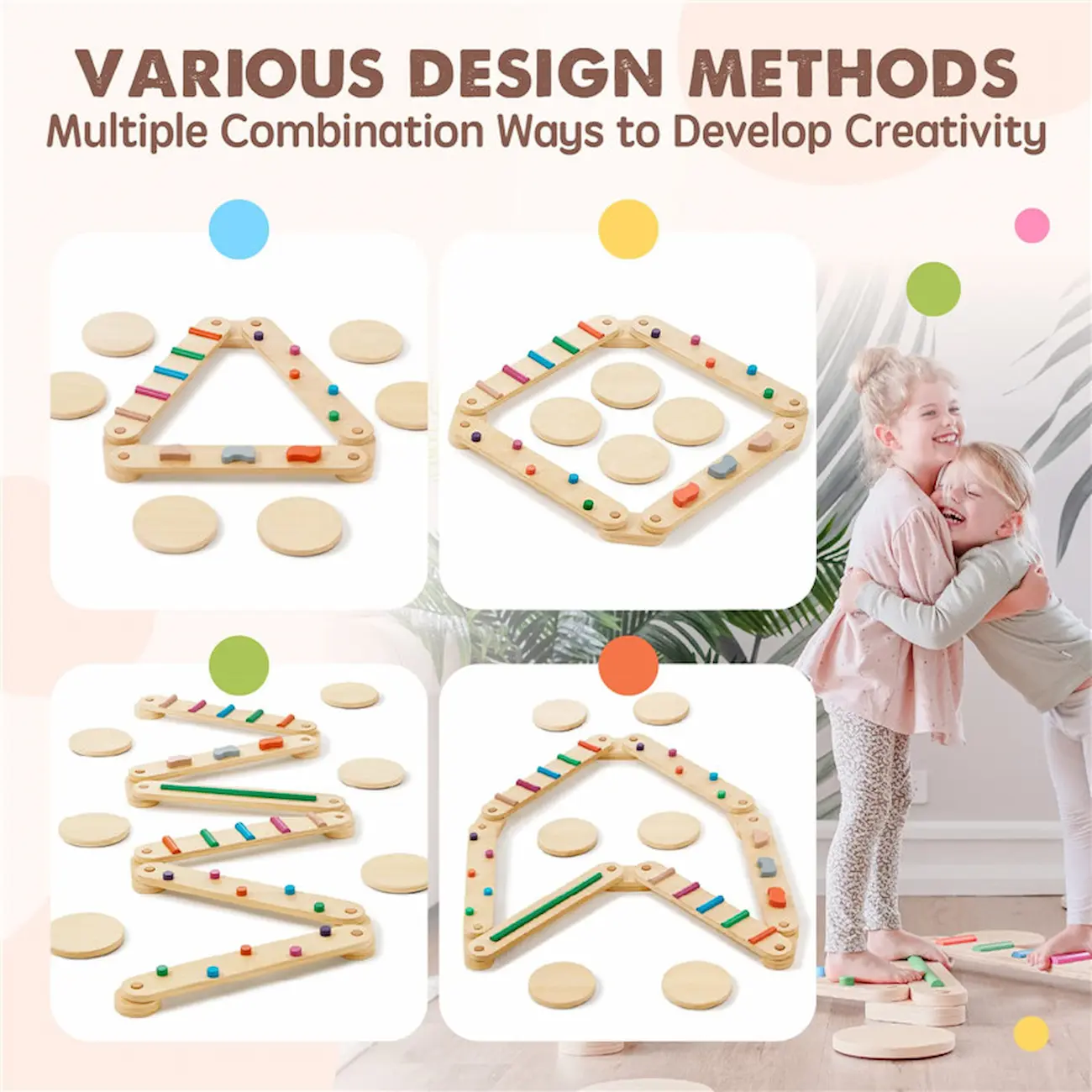 Pequeños pasos | Set de equilibrio Montessori