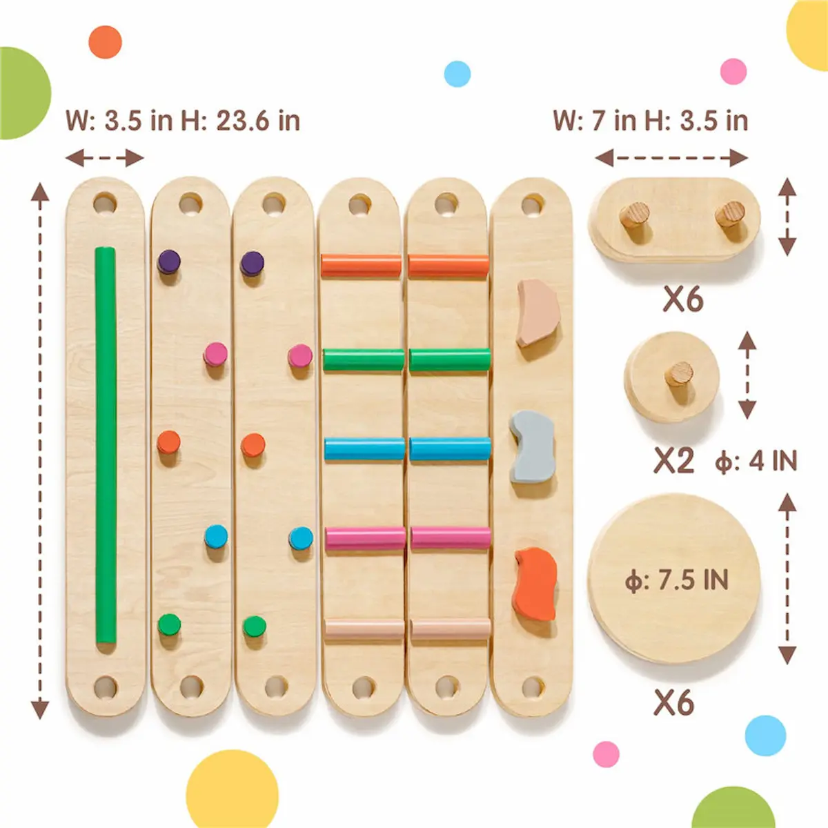 Pequeños pasos | Set de equilibrio Montessori
