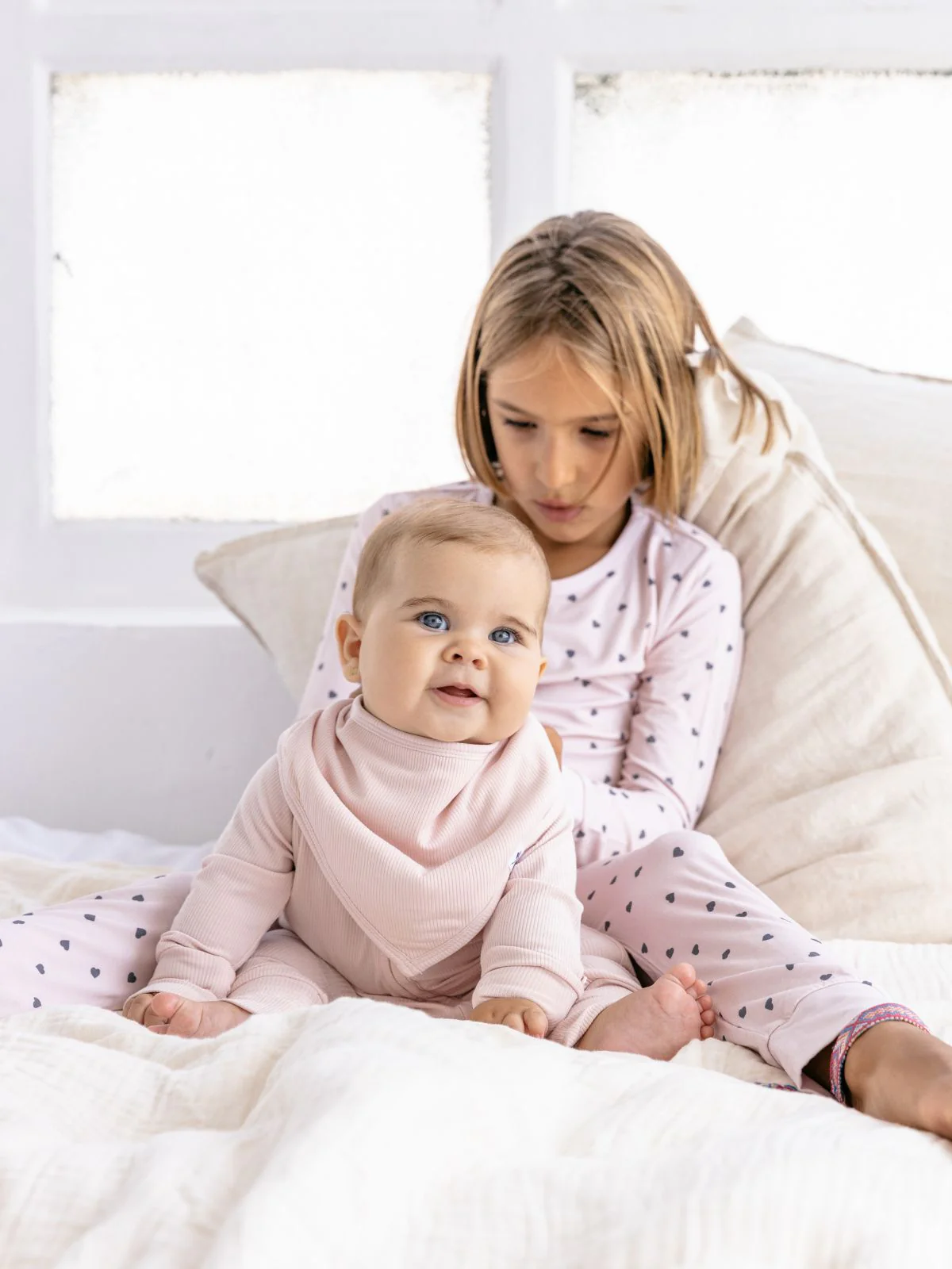 Soft Pink Bamboo Bib