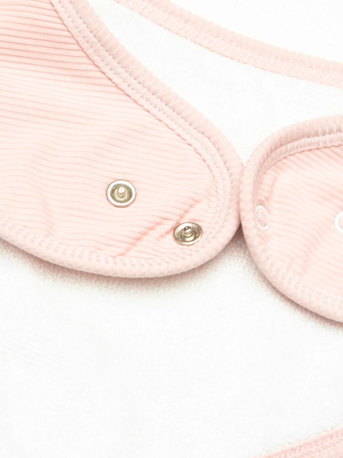 Soft Pink Bamboo Bib