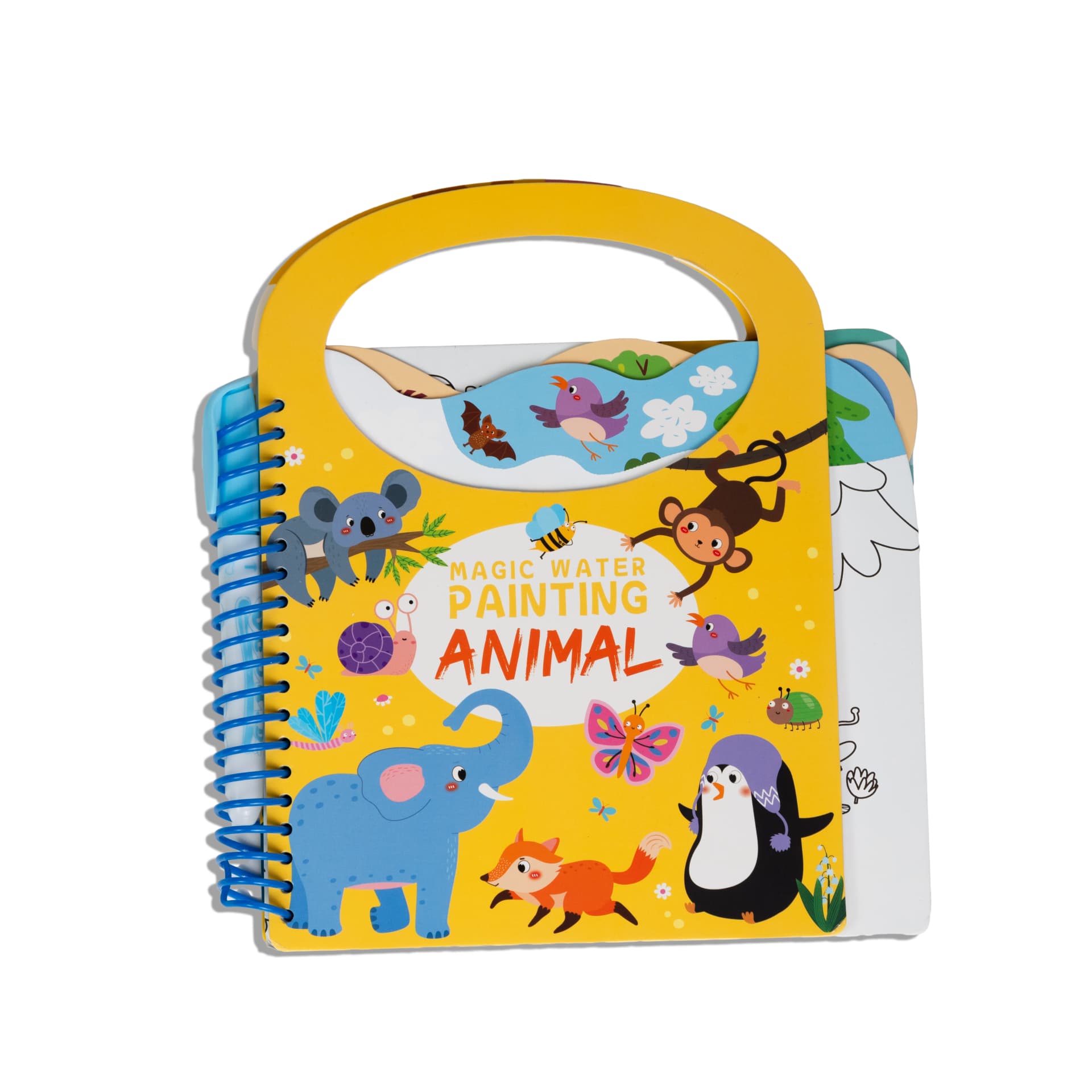 Magic water painting Animals