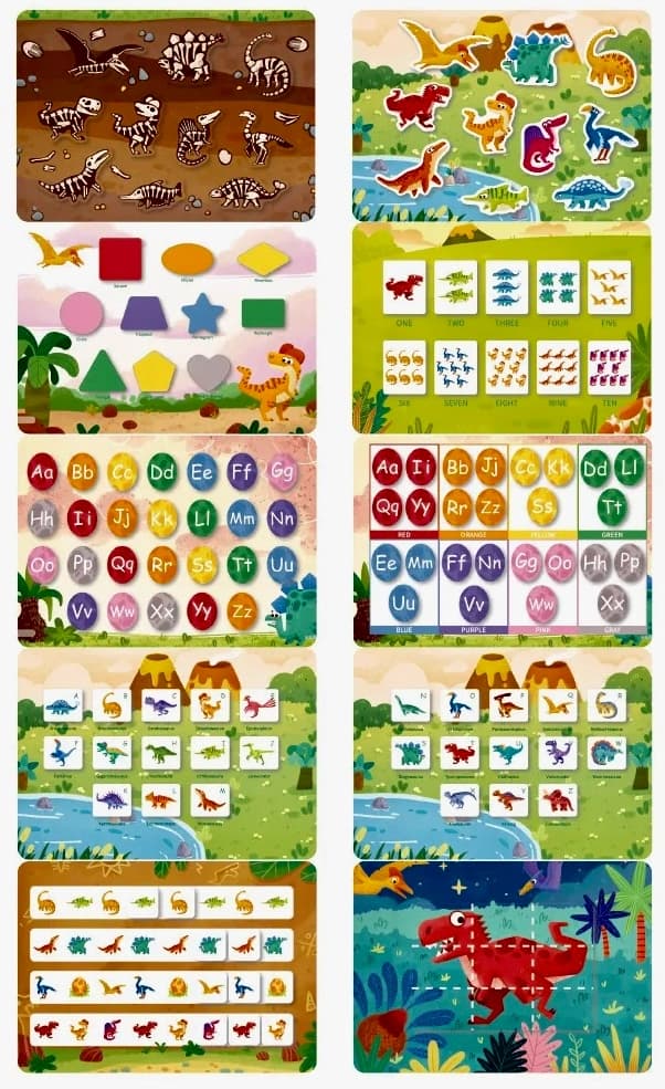 Busy book Dinosaurios