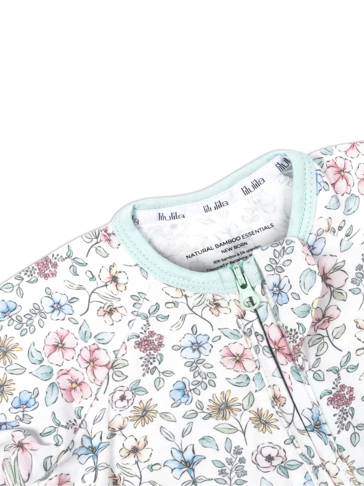 Mameluco con cierre Liberty Bamboo