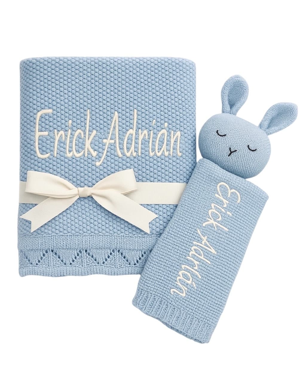 Comfort Set Light Blue | Cobija + Manta de apego