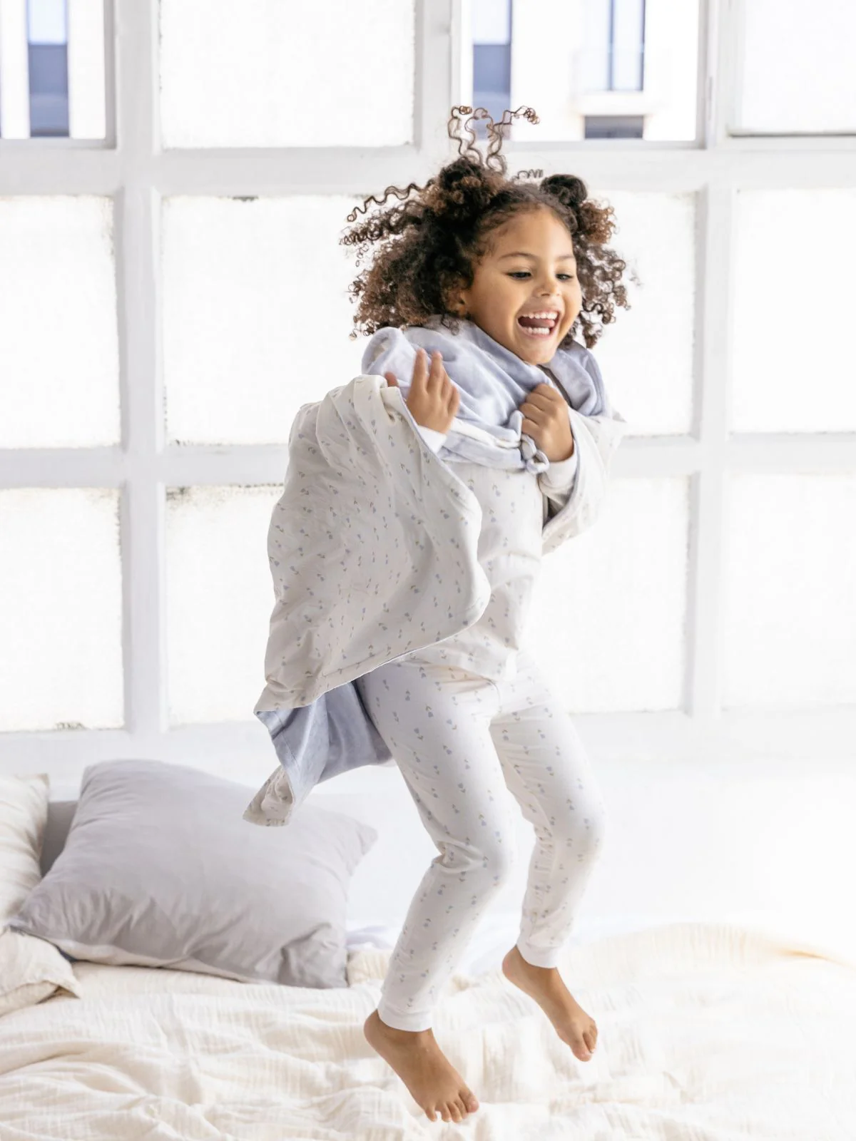 Tulips Bamboo Baby Blanket