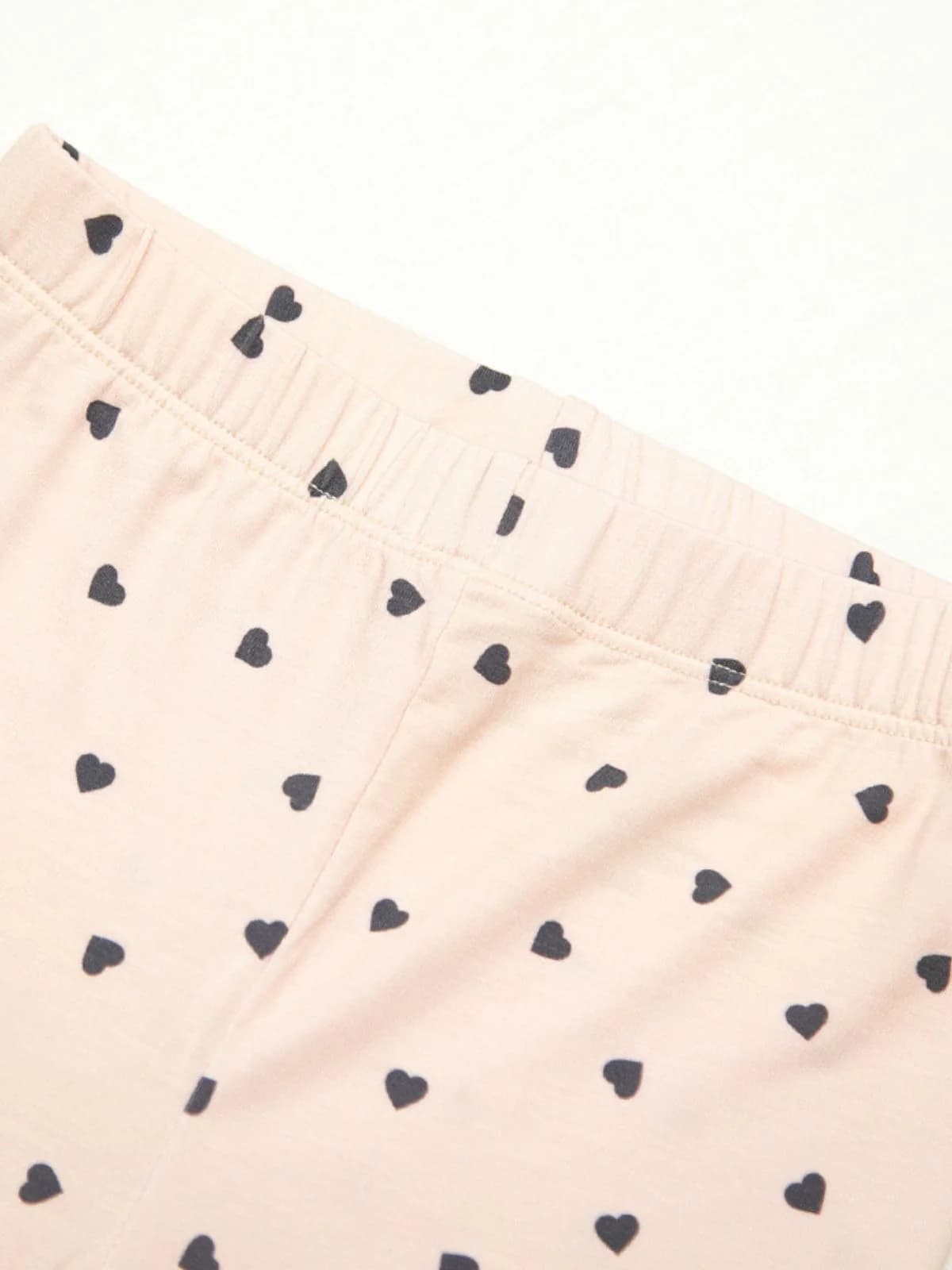 Pijama de dos piezas Little Hearts Bamboo