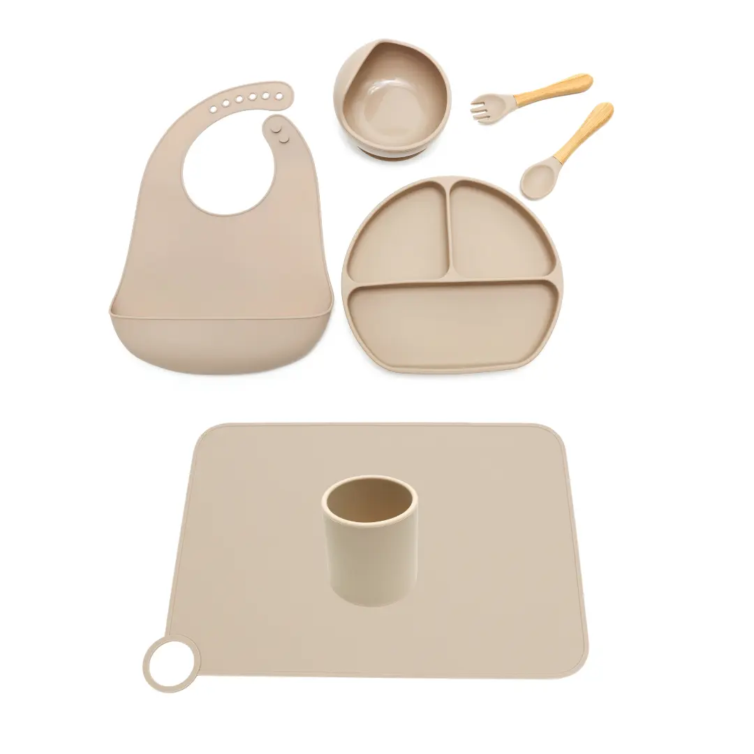 Set de Alimentación Integral | Peach Cream