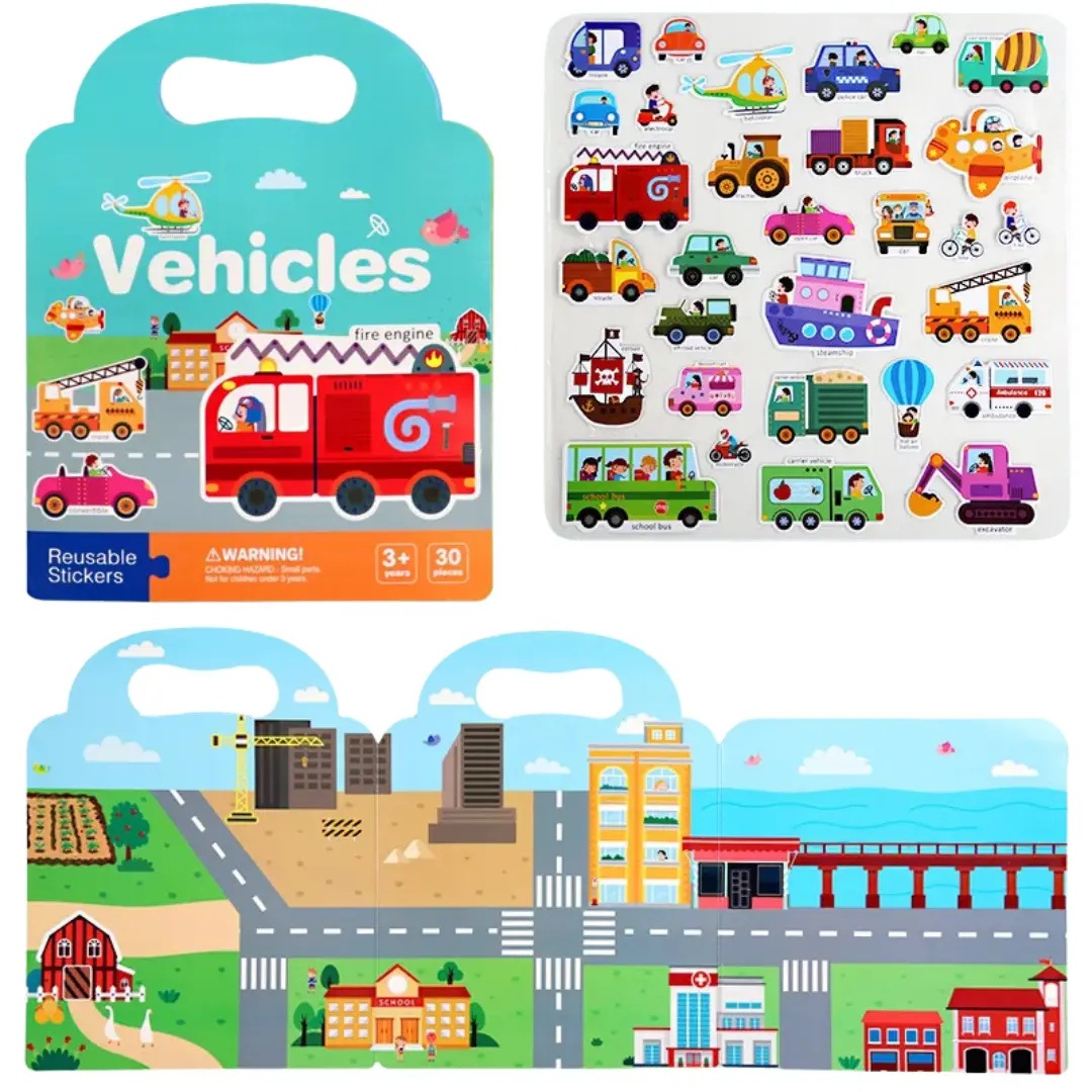 Reusable Stickers Vehicles