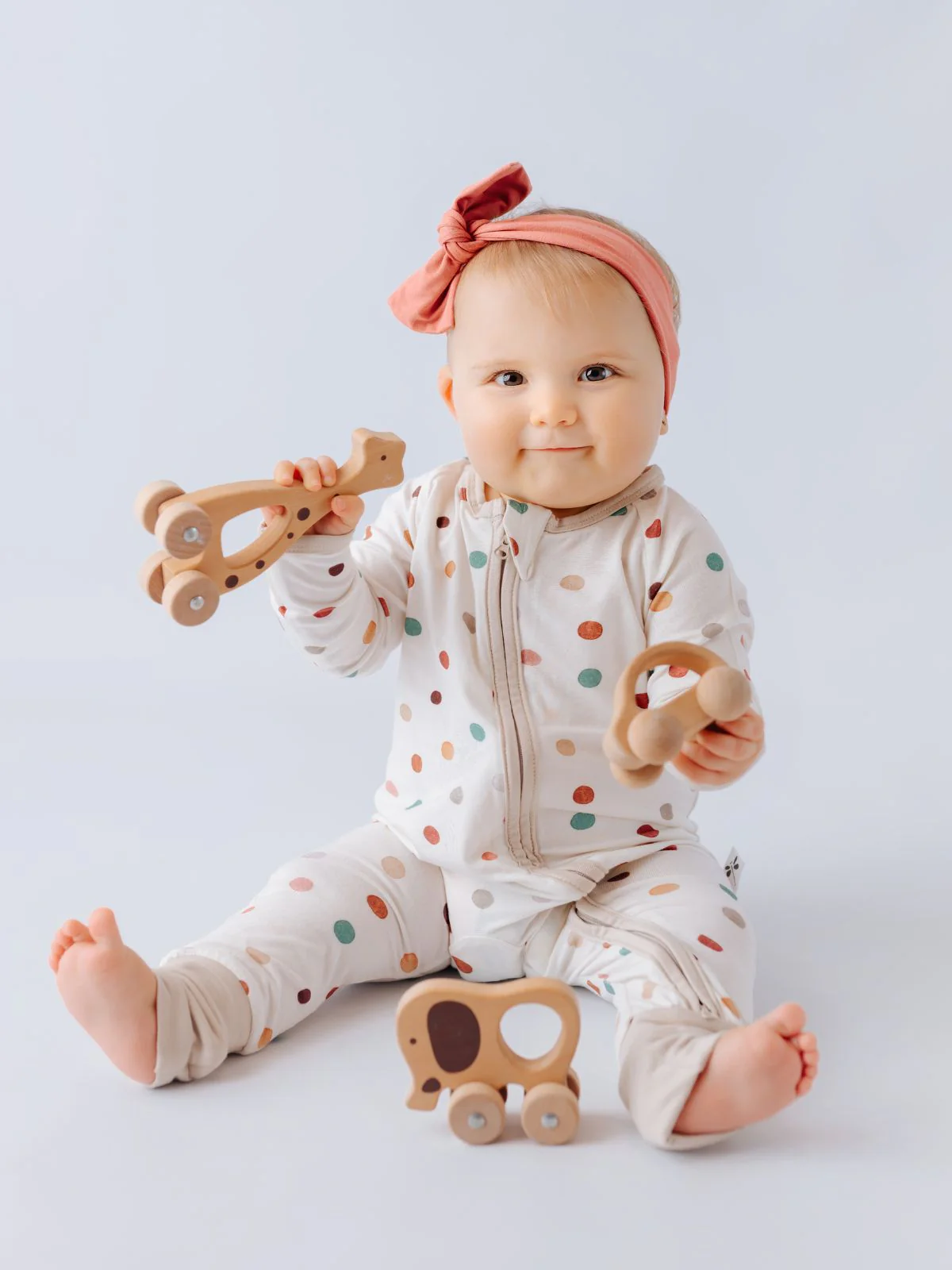 Mameluco con cierre Confetti Bamboo