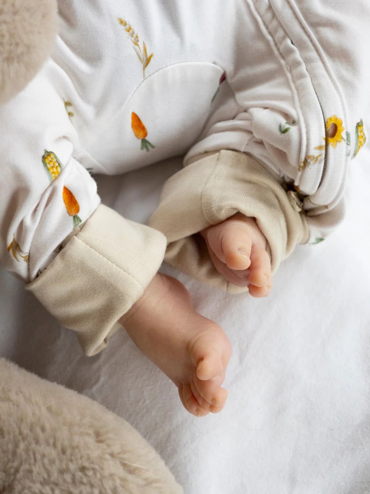 Mameluco con cierre Veggies Bamboo